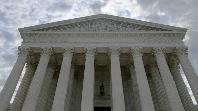 Vue de la Cour suprême des Etats-Unis, qui a cassé un verdict emblématique du racisme dans la sélection des jurés lors des procès.