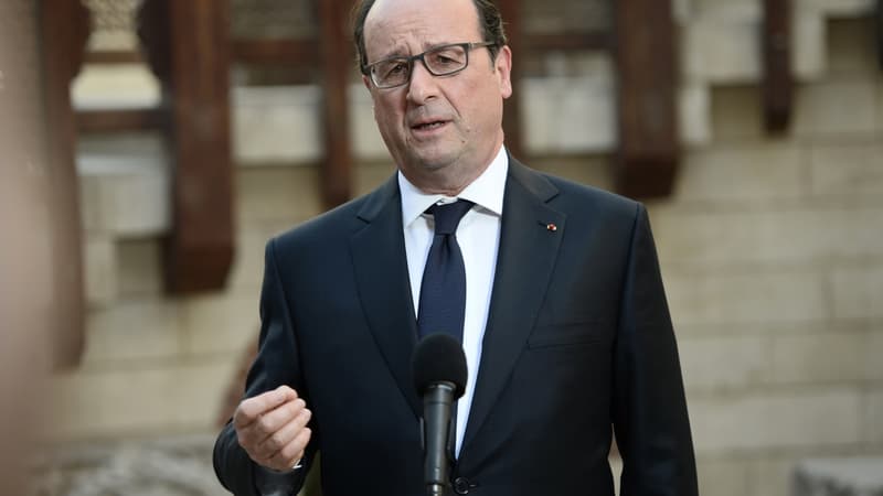 François Hollande a assuré que l'objectif de déficit public serait tenu. 