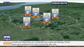 Météo Paris-Ile de France du 24 novembre: Un ciel couvert