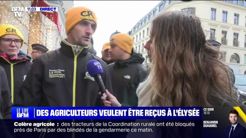 Des agriculteurs venus du Gers manifestent à Paris pour sauver leurs exploitations