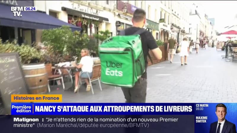 Nancy: la mairie régule la circulation des livreurs en mettant en place des zones blanches