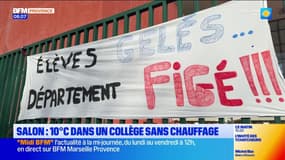 Salon-de-Provence : 10°C dans un collège sans chauffage