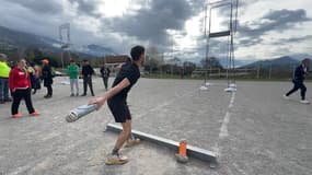 Le parcours sportif de la Bâtie Neuve (Hautes-Alpes), dimanche 13 avril. 