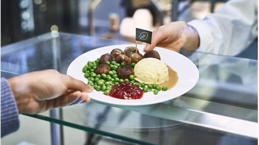 Ikea lance des boulettes végans