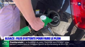 Baisse du prix de l'essence: les Allemands en nombre dans les stations-service alsaciennes