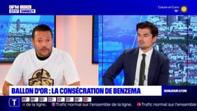 Ballon d'or: Karim Benzema fierté lyonnaise 