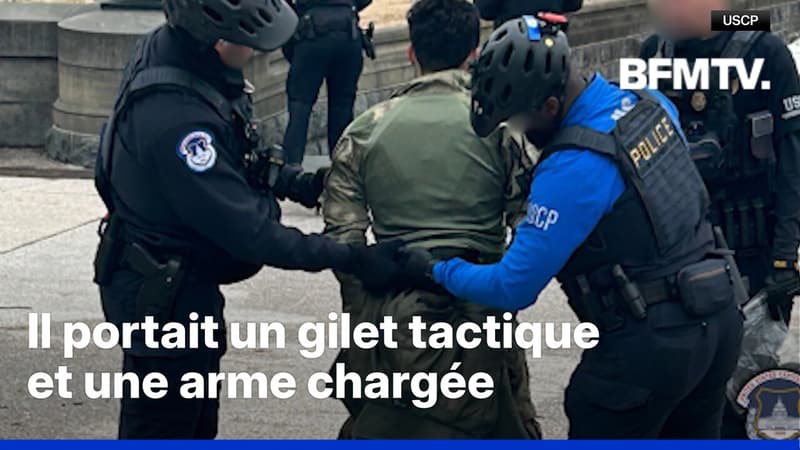 États-Unis: un homme armé d'un fusil à pompe interpellé devant le Capitole