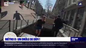 Un Lyonnais s'est lancé un défi insolite: courir plus vite que le métro D 