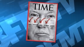 Donald Trump fait la Une du magazine Time, ce 3 mars. 