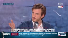 Andrea Kotarac quitte LFI et soutient la liste RN: "Oui je vais démissionner de mon mandat regional"