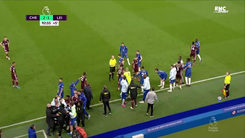 Chelsea 2-1 Leicester : Ça a chauffé en fin de match entre Pereira et Chilwell