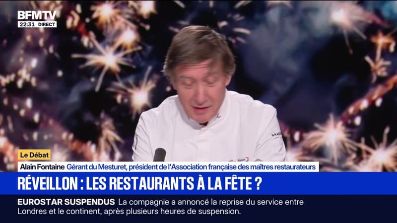 "Le réveillon, c'est d'abord de l'émotion": Alain Fontaine, gérant du Mesturet, présente son repas pour célébrer la nouvelle année