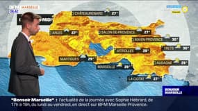 Météo Bouches-du-Rhône: un mardi mitigé entre soleil et pluie, jusqu'à 30°C à Aix-en-Provence 