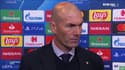 Zinedine Zidane au micro de RMC Sport, le 26 février 2020