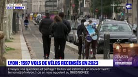 Lyon: 1597 vols de vélos recensés en 2023, un fléau pour les cyclistes