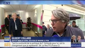 "Le débat va révéler la facticité du personnage Emmanuel Macron, c'est un homme de la téléréalité", Gilbert Collard
