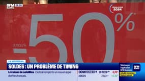 Soldes : problème de timing