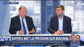 Législatives: Bayrou met la pression sur Macron