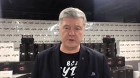 L'ancien président ukrainien Petro Porochenko sur BFMTV, le 21 juillet 2022