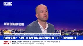 Budget: "Si le gouvernement utilise le 49.3 ou les ordonnances, nous déposerons une motion de censure", déclare Manuel Bompard (LFI)
