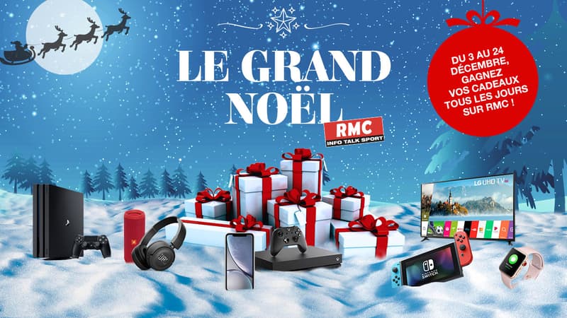 Le "Grand jeu de Noël RMC" est arrivé