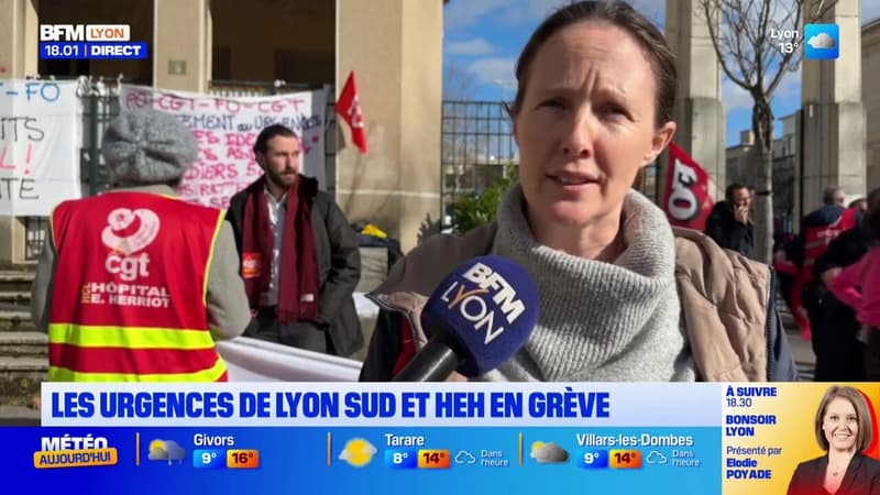 Lyon : les urgences de Lyon Sud et HEH sont en grève