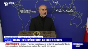 Moyen-Orient : le porte-parole de la diplomatie iranienne assure que ce n'est pas le cas "nécessaire de déployer des forces iraniennes auxiliaires ou volontaires" au Liban et à Gaza