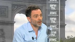 L'écrivain et réalisateur Yann Moix, sur BFMTV et RMC le 7 juin 2018. 