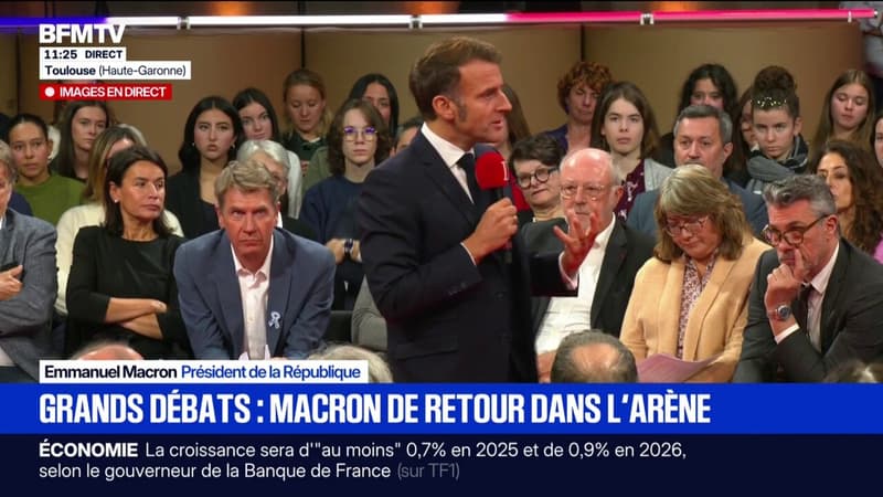 Emmanuel Macron: "Le temps d'exposition aux écrans a flambé"