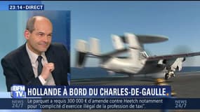 Méditerranée: François Hollande se rend à bord du Charles-de-Gaulle