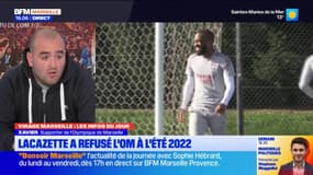 "J'ai refusé": Alexandre Lacazette a été approché par l'OM en 2022