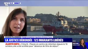 Ocean Viking: "Il y avait d'autres façons d'accueillir ces personnes", estime Manon Fillonneau, chargée de plaidoyer migrations pour Amnesty France