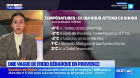 Bouches-du-Rhône: une vague de froid attendue dès ce mardi