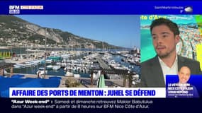 Affaire des ports de Menton: le maire Yves Juhel se défend