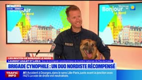 Jeux Olympiques: un duo de la brigade cynophile récompensé