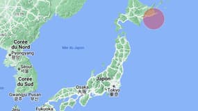 Un séisme de magnitude 6,1 sur l'île d'Hokkaido au Japon, le 25 février 2023