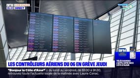 Alpes-Maritimes: les contrôleurs aériens en grève jeudi