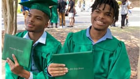 Les frères jumeaux Qaadir and Naazir Lewis, âgés de 19 ans, ont été retrouvé morts le 8 mars dernier - photo cagnotte Gofundme
