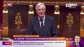 Budget 2025/Michel Barnier: "Chacun doit prendre ses responsabilités" 