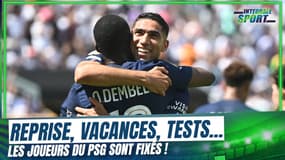 Vacances, reprise... la saison marathon n'est pas finie mais les joueurs du PSG sont fixés pour 2025/26