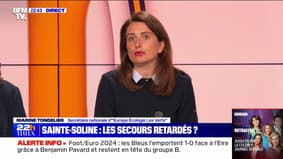 Sainte-Soline: "Directement, ça a attaqué très, très dur du côté des gendarmes", raconte Marine Tondelier (EELV)