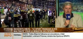 Match OM-OL: "On n'a pas le droit de laisser passer un incident qui peut peser sur notre candidature aux JO", Patrick Kanner