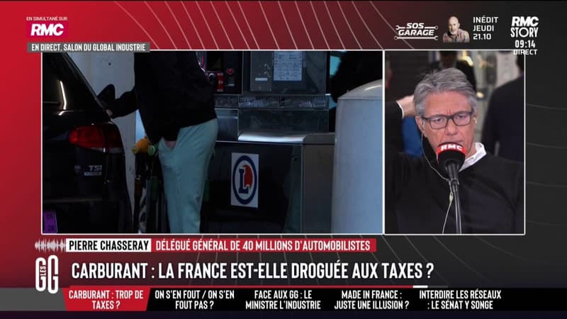Prix du carburant: "La France ne sait pas répondre autrement à une logique de perte financière que par une taxe supplémentaire", déclare Pierre Cahsseray (40 millions d'automobilistes)