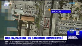 Toulon: un individu s'introduit dans une caserne et vole un camion de pompiers