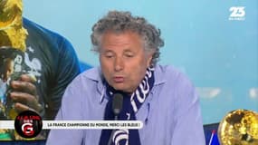 #ChampionsDuMonde "Il y a eu des dégâts, hier soir. La victoire de la France n'allait pas faire disparaître la racaille, les canailles et les cons d'un coup de baguette magique !" @GWGoldnadel #GGRMC