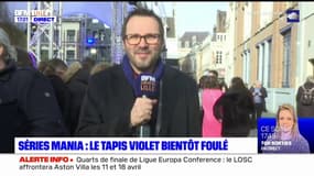 Séries Mania: les curieux déjà présents pour la cérémonie d'ouverture
