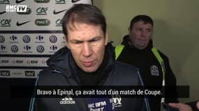 OM - Garcia : "On avait tout à perdre" à Epinal