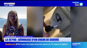La Seyne-sur-Mer: le déminage d’un engin de guerre sur la plage de Fabrégas