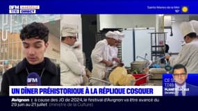 Marseille: un dîner préhistorique à la réplique Cosquer