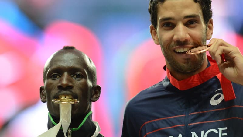Mahiedine Mekhissi et Ezekiel Kemboi